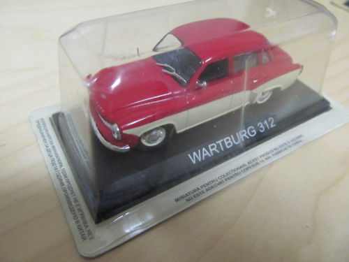 Wartburg 312 Limousine Modell 1:43 Metall