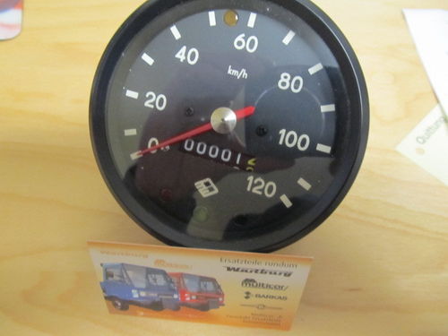 Tachometer 120 km/h Trabant